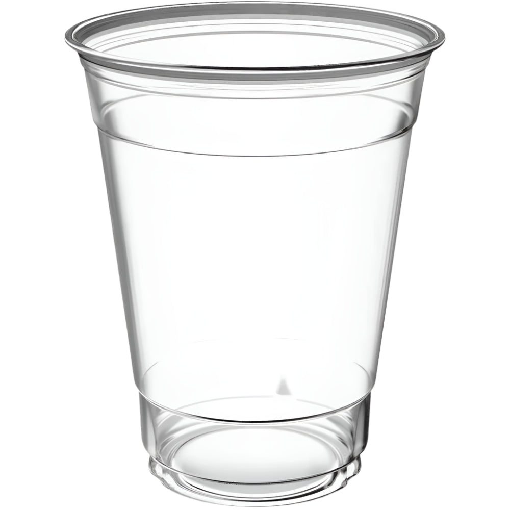 Vasos de plástico transparente PET de 14 oz, 98 mm - 1000 unidades