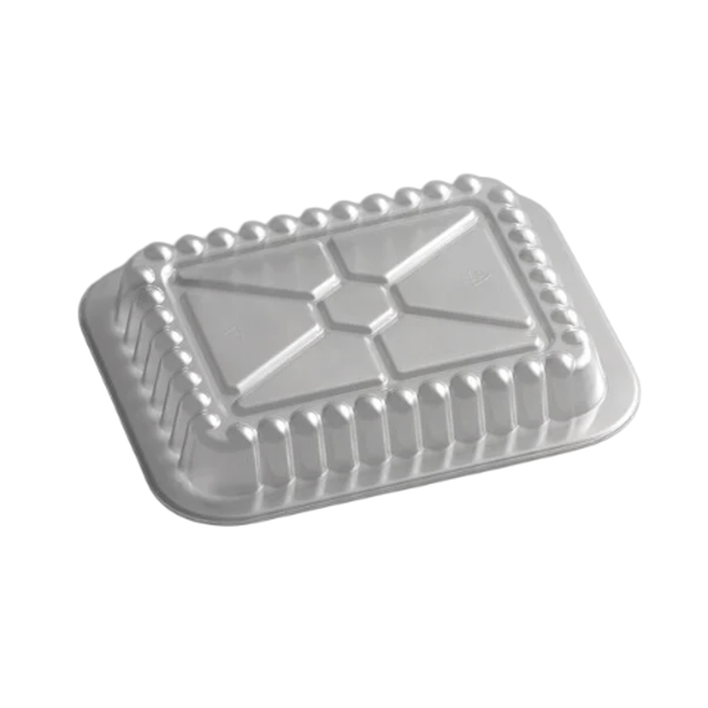 1 lb Rectangular Plastic Dome Lids-1000 pcs