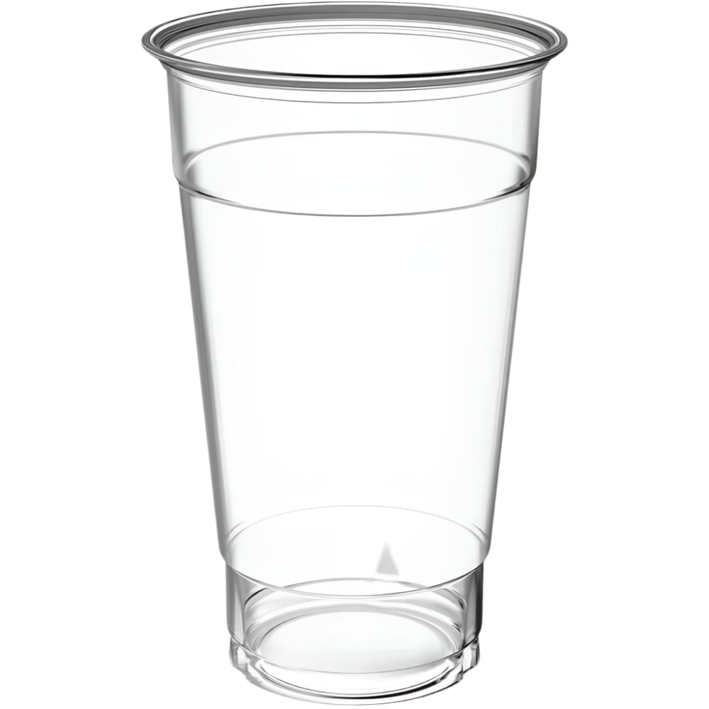 Vasos de plástico transparente PET de 20 oz, 98 mm - 1000 unidades