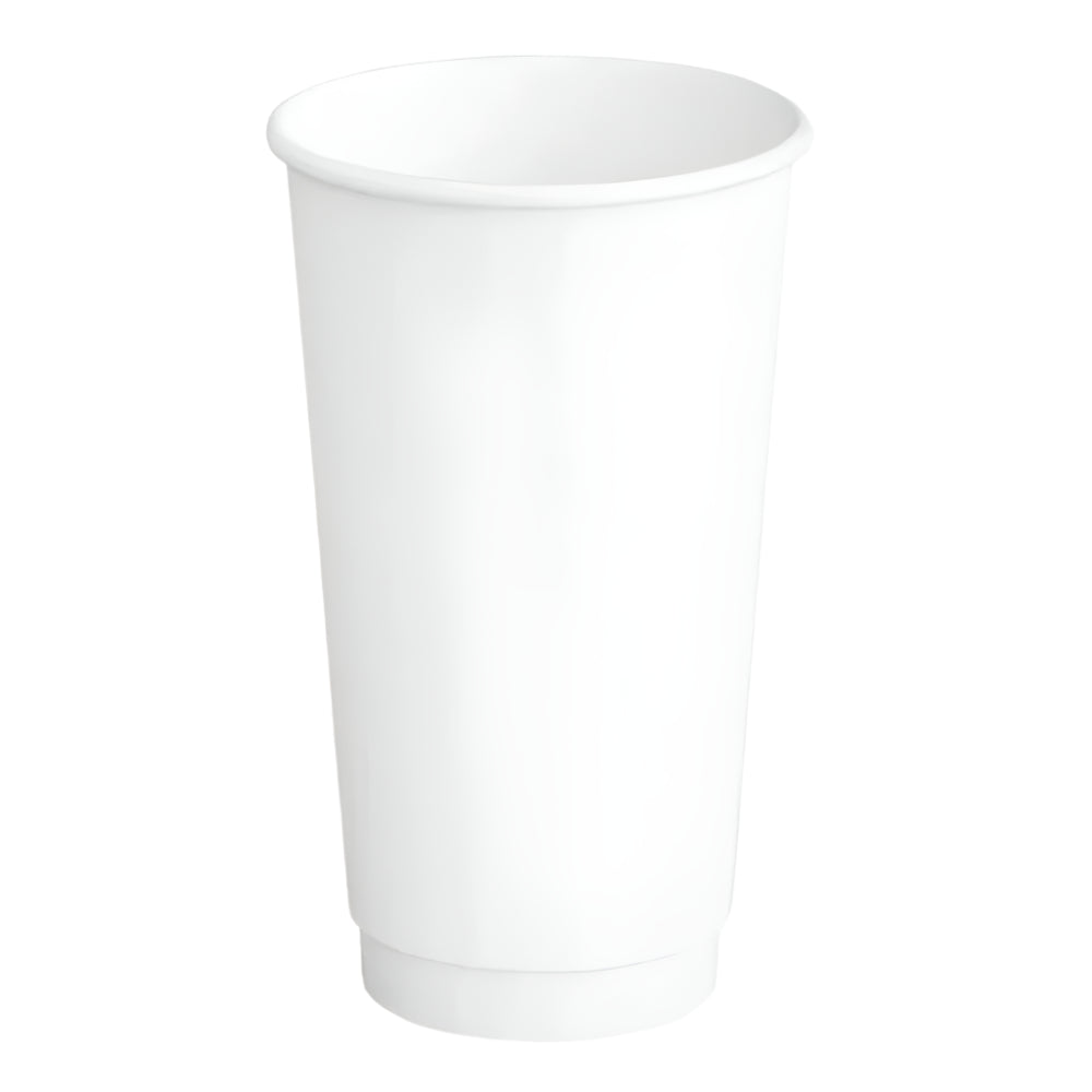 20 oz. White Paper Hot Cups-Double Wall-360 pcs
