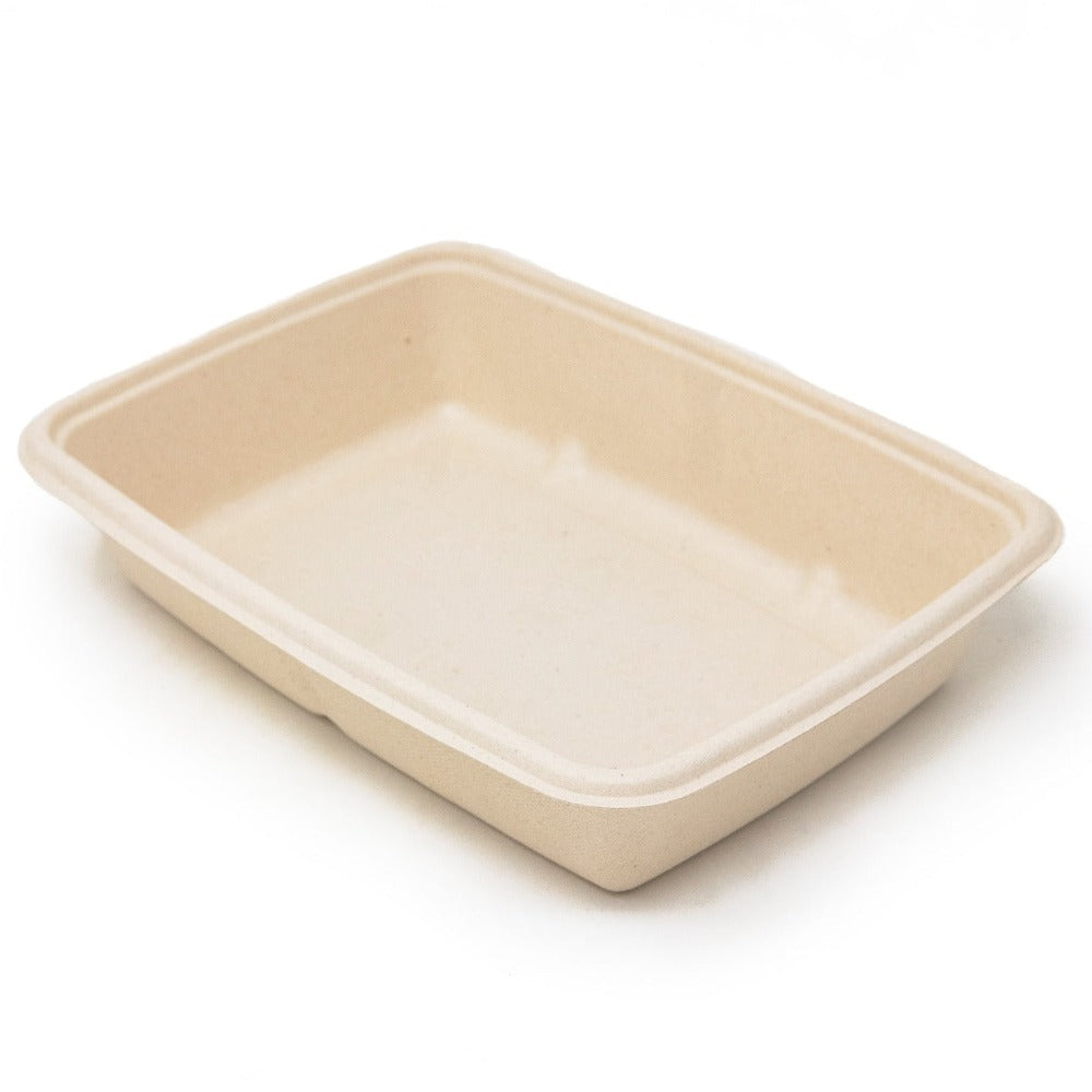 28 oz. Rectangular Box, 1 Compartment-300 pcs