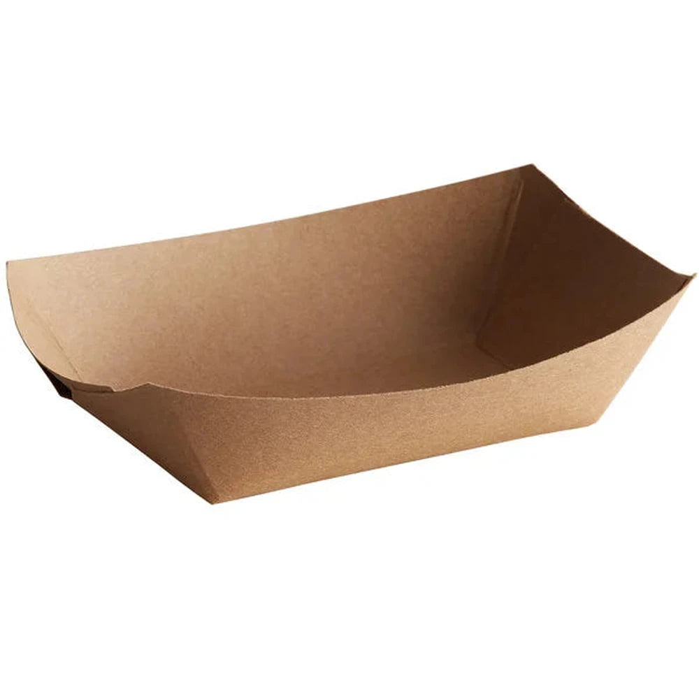 Bandejas para alimentos Eco-Kraft de 2 lb – 1000 unidades