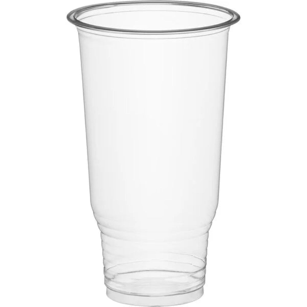 Vasos de plástico PET transparente de 32 oz, 107 mm - 500 unidades