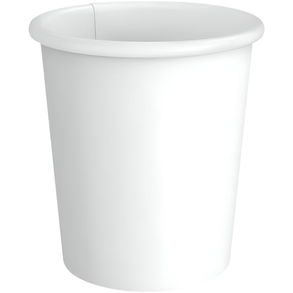 4 oz. White Paper Hot Cups-Single Wall-1000 pcs
