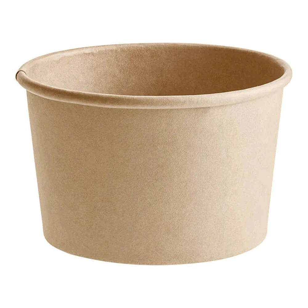 8 oz. Kraft Paper Soup Cups-500 pcs