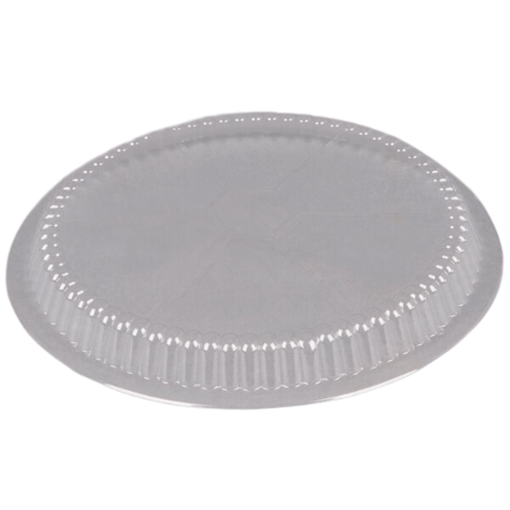 9" Clear Round Plastic Dome Lids-500 pcs