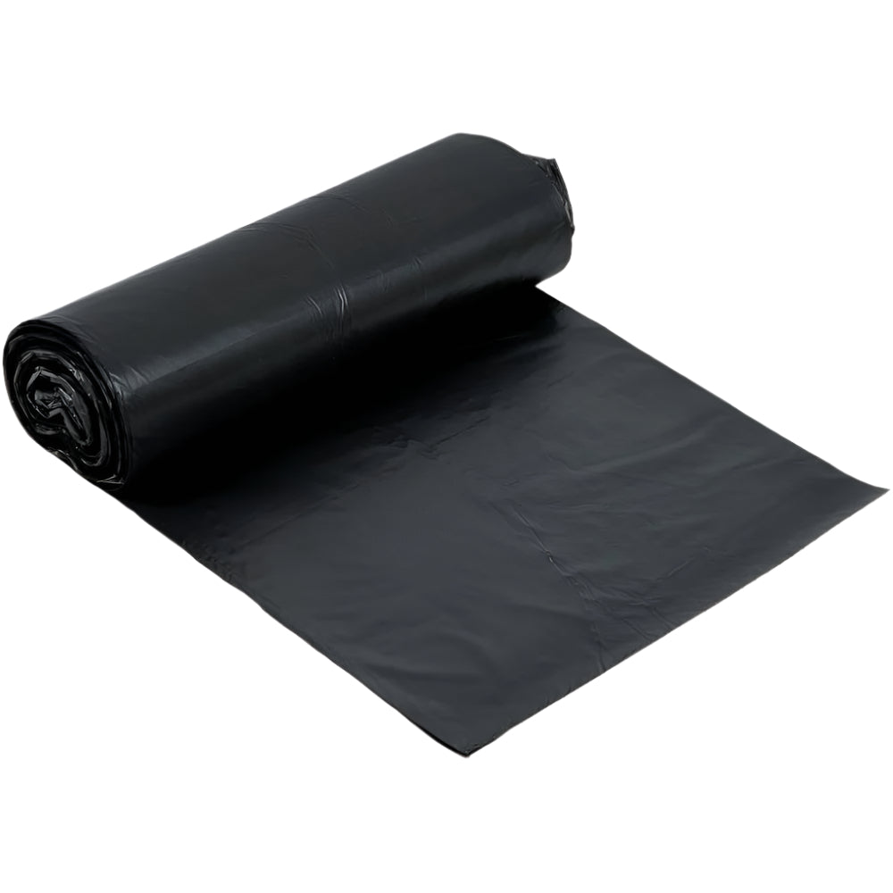 Liner 33" x 39" Black 33 Gallons. Super Heavy. 1.5 Mil-100 Units