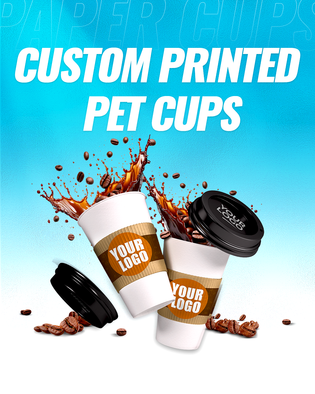 Custom Printed Paper Cups