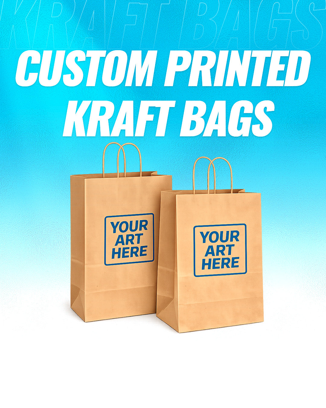 Custom Printed Kraft Bags