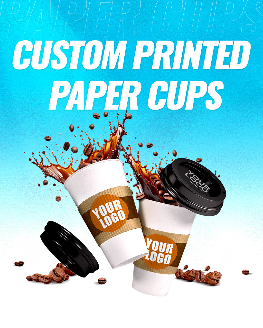 Custom Printed Paper Cups
