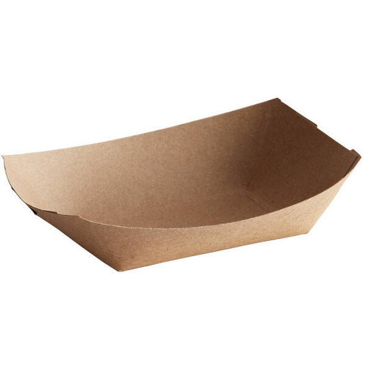 0.5 lb. Eco-Kraft Food Tray-1000 pcs