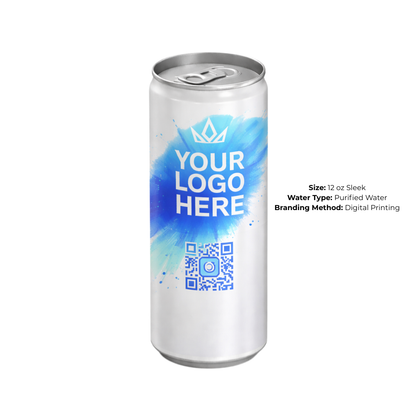 Custom Water: Canned Water