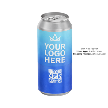 Custom Water: Canned Water