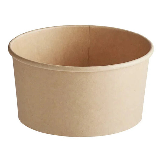 32 oz. Round Kraft Paper Bowl-600 pcs
