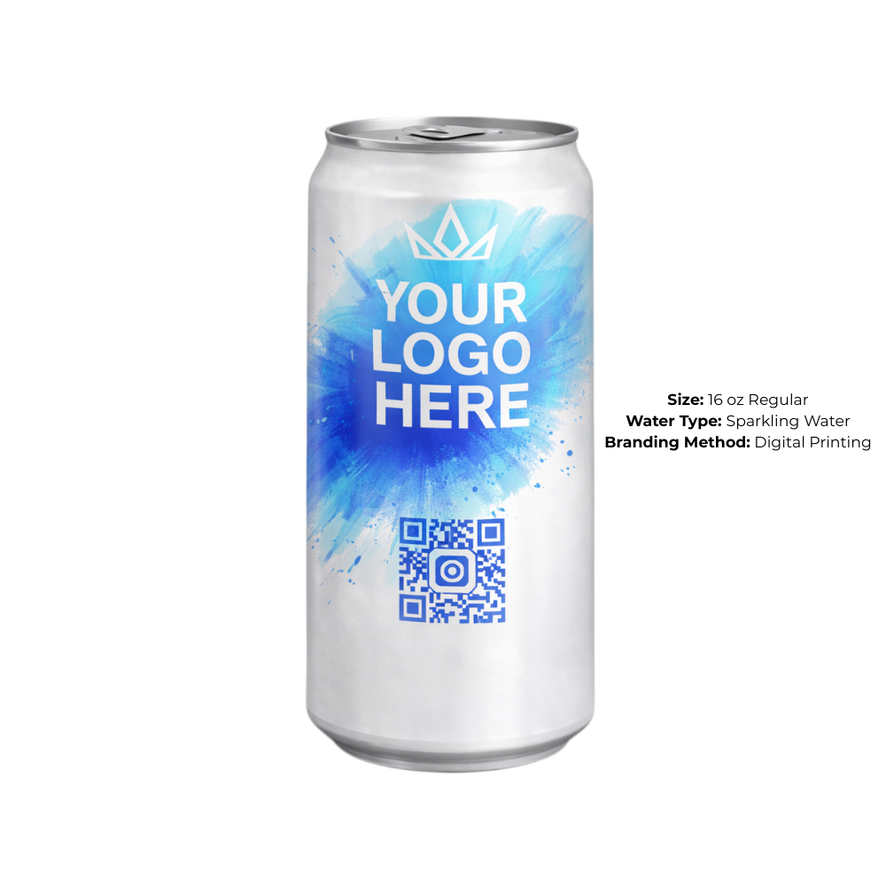 Custom Water: Canned Water