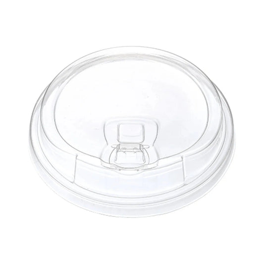 Tapas de cúpula para beber sin pajita de 98 mm para vasos PET transparentes de 14 a 24 oz (1000 unidades)