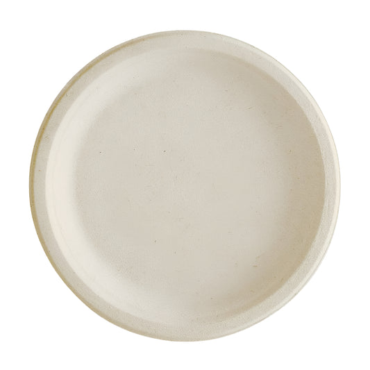 9" Bagasse Round Plate-500 pcs
