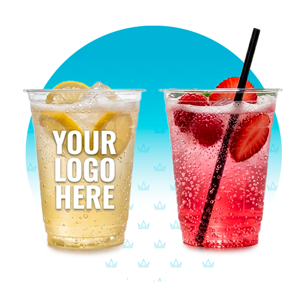 CUSTOM PRINTED PET CUPS