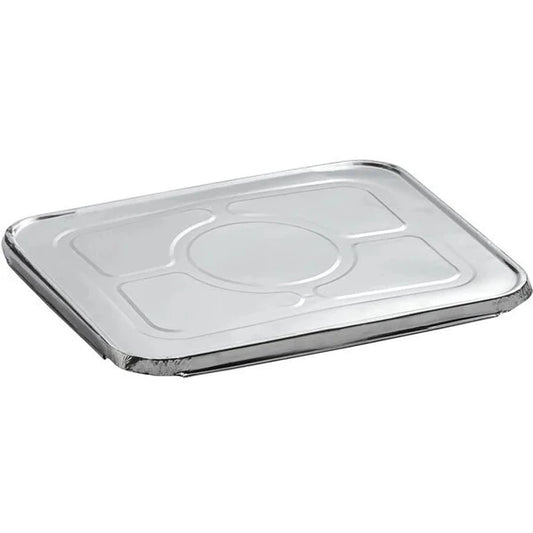 Half-Size Rectangular Foil Lids-100 pcs