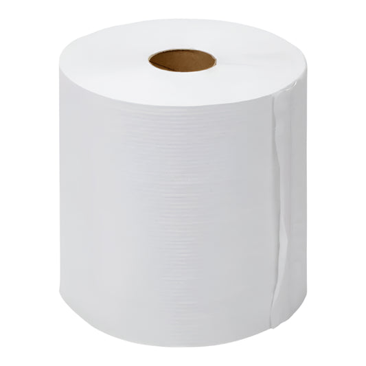 Hand Towel White 8" x 350 (Case of 12 Rolls)