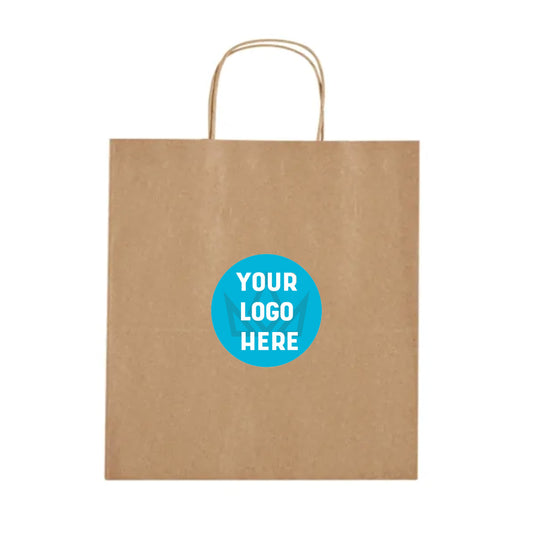 Kraft Paper Shopping Bags - Branding Bags