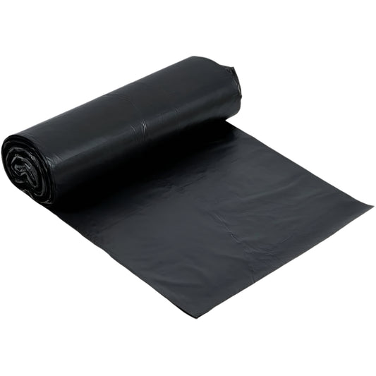 Liner 33" x 39" Black 33 Gallons. Super Heavy. 1.5 Mil-100 Units
