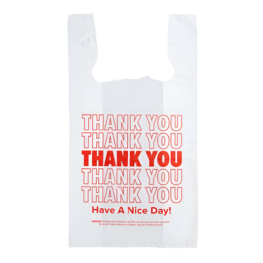 11.5 x 6.5 x 22" Thank You Bag-1000 pcs